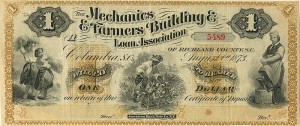 Mechanics and Farmers Building and Loan Association - SOLD